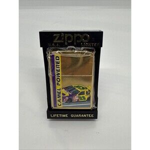 NEW Vintage ZIPPO JOE CAMEL Lighter Jimmy Spencer NASCAR